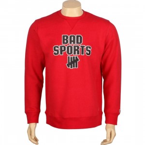 Undefeated Bad Sports Crewneck (red)