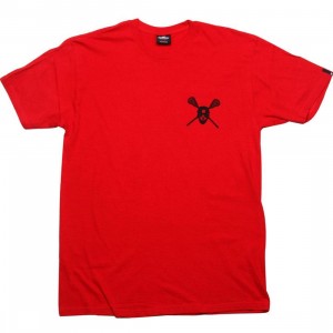 Undefeated Double Cross Tee (red)