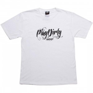 Undefeated Play Dirty Undefeated Tee (white)
