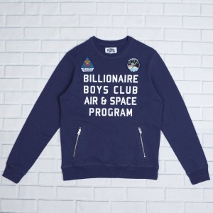 Billionaire Boys Club Men Program Crew Sweater (blue / patriot)