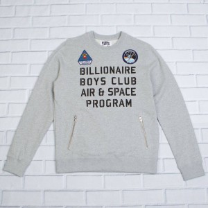 Billionaire Boys Club Men Program Crew Sweater (gray / heather)