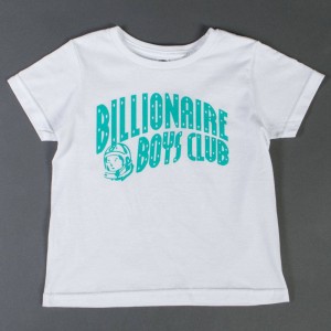 Billionaire Boys Club Youth Logo Tee (white)