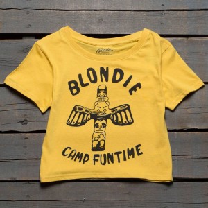Eleven Paris x Blondie Women Camp Funtime Tee (yellow)