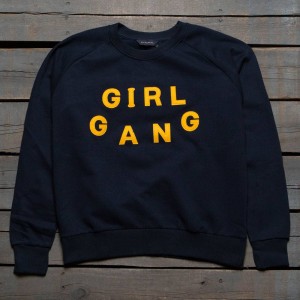 Eleven Paris x Blondie Women Girl Gang Sweater (black / iris)