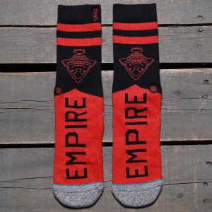Stance x Star Wars Varsity Empire Socks (red)