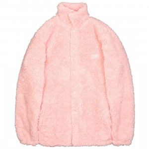 10 Deep Men Poodle Fleece Jacket (pink)