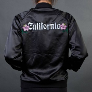 Stussy Women California Satin Jacket (black)