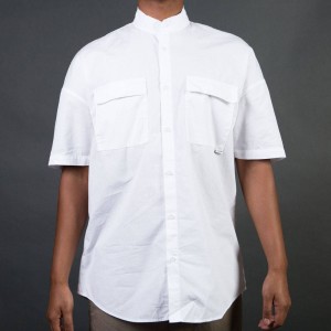 Zanerobe Men Band Rugger Shirt (white)