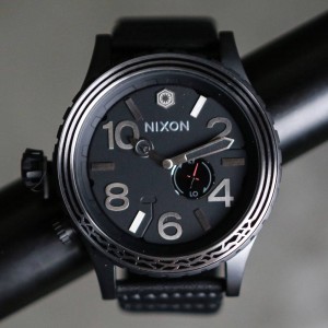 Nixon x Star Wars 51-30 Leather Watch - Kylo Ren (black)