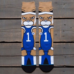 Stance x NCAA Men Scratch Socks (blue)