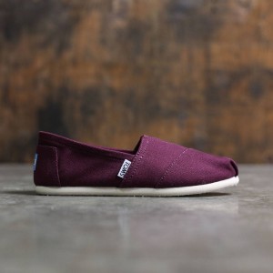 TOMS Women Red Canvas - Red Mahagony (red)