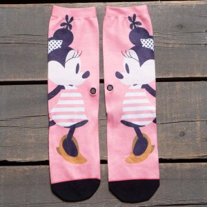 Stance Women Sassy Minnie Socks (pink)