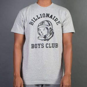 Billionaire Boys Club Men BB Collegiate Tee (gray / heather)