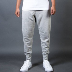 BAIT Men French Terry Jogger Pants - Made In LA (gray / heather)