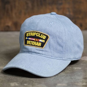 Reason x 2Chainz Strip Club Veteran Dad Cap (blue / denim)
