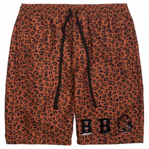 Billionaire Boys Club Men Dunes Shorts (brown / cheetah / cinnamon)