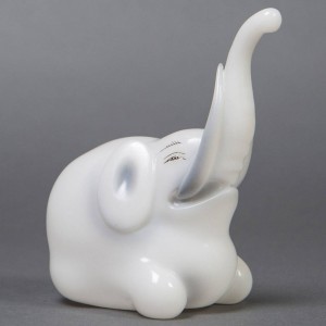 Medicom Jakuchu Original Elephant Figure (white)