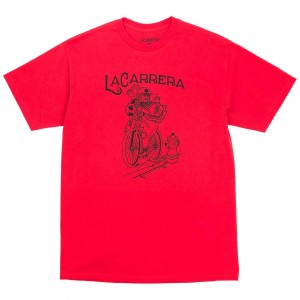 La Carrera Men The King Rides Again Tee - Mexico (red / black)