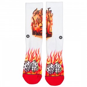 Stance Men Airbrushed Hell Socks (red)