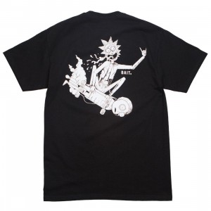 BAIT x Rick and Morty Men Skateboard Tee (black)