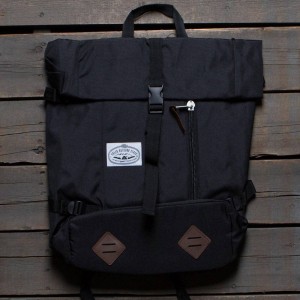 Poler Classic Rolltop Backpack (black)