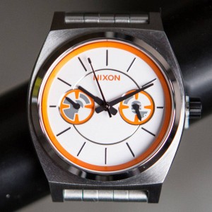 Nixon x Star Wars Time Teller Deluxe Watch - BB8 (silver / orange)