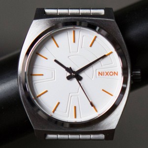 Nixon x Star Wars Time Teller Watch - BB8 Silver (silver / orange)