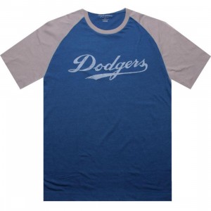 Wright And Ditson Los Angeles Dodgers Paratrooper Tee (royal / grey)