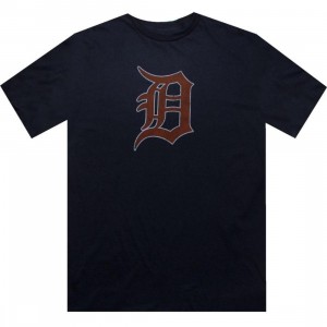 Wright And Ditson Detroit Tigers Model Tee (navy)